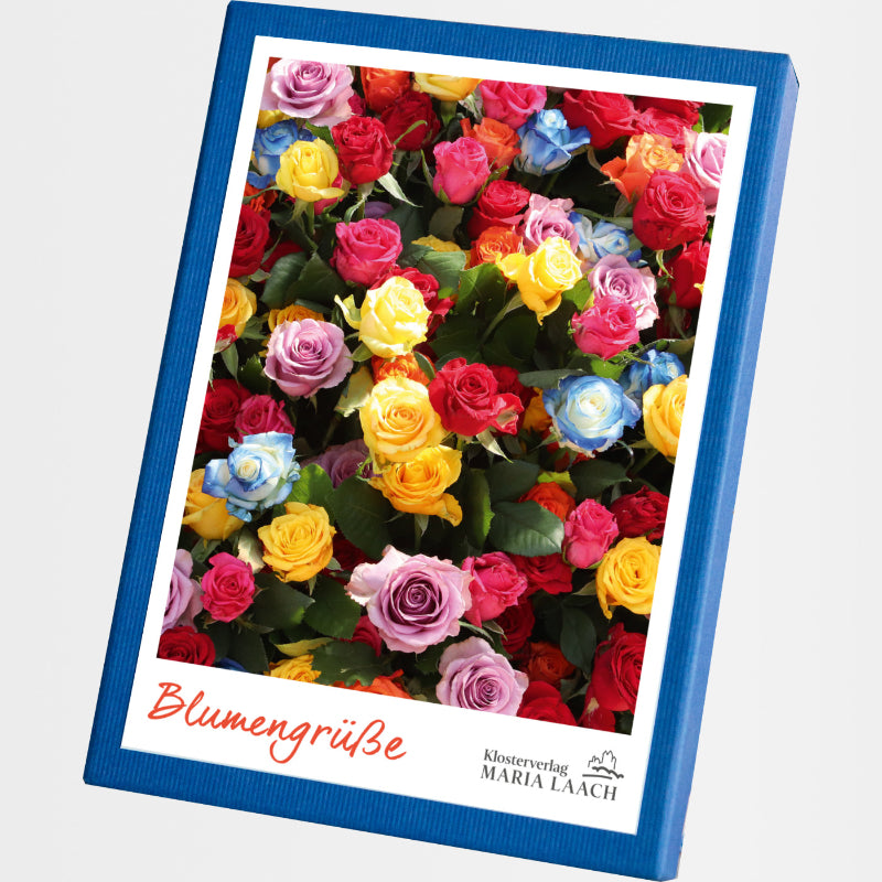 Kartenbox "Blumengrüße"
