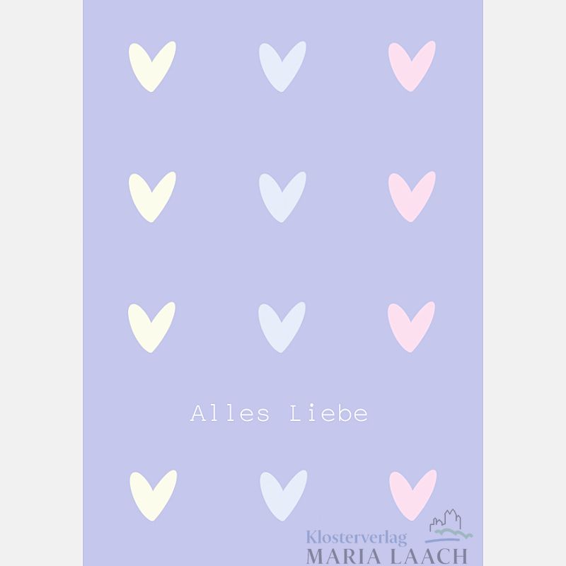 Postkarte "Alles Liebe"