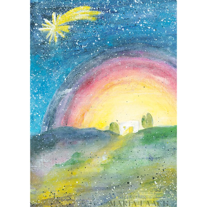 Postkarte 'Licht der Welt'