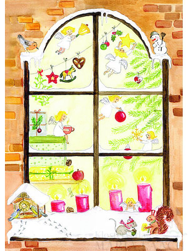 Weihnachtskarte "Weihnachtsfenster"