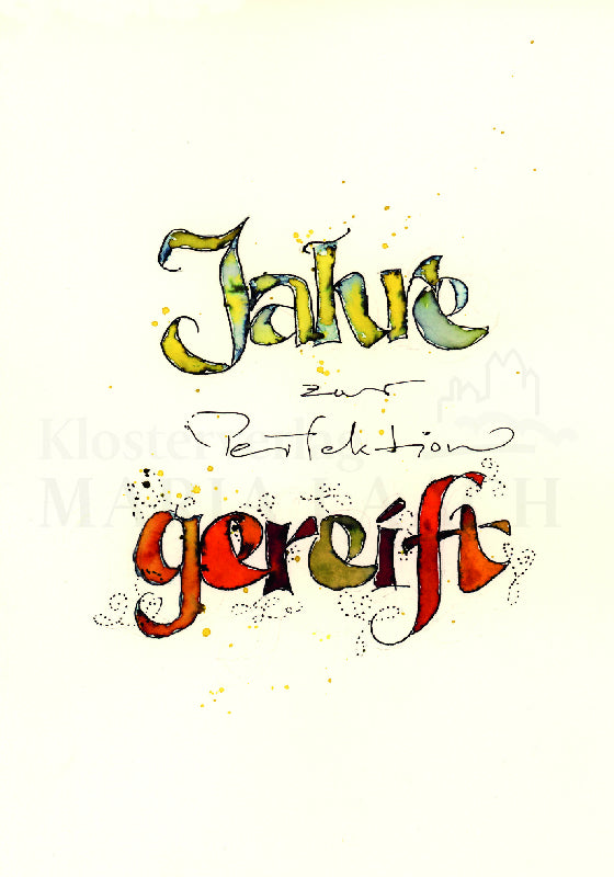 Jahre zur Perfektion gereift
