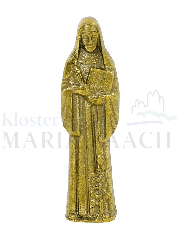Foto: Figur Hl. Hildegard von Bingen, vollplastisch, 8 cm hoch