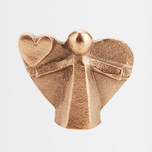 Bronze-Engel "Geliebt und begleitet"