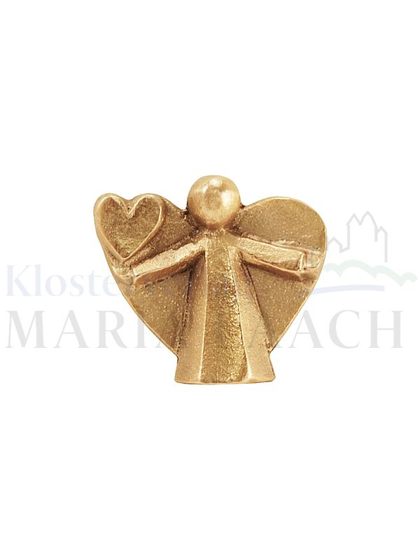 Foto: Figur Engel mit Herz, vollplastisch, 3,5 cm hoch