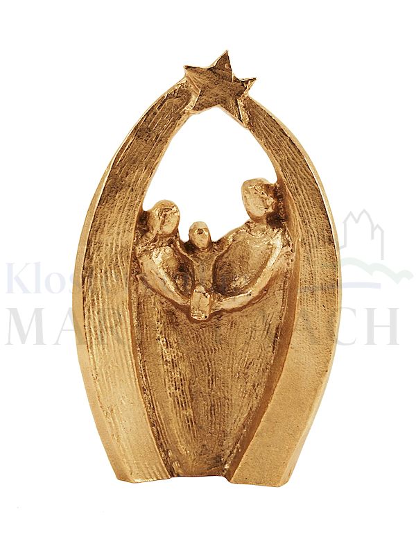 Foto: Stehplakette Krippe mit Stern, 11,7 cm hoch