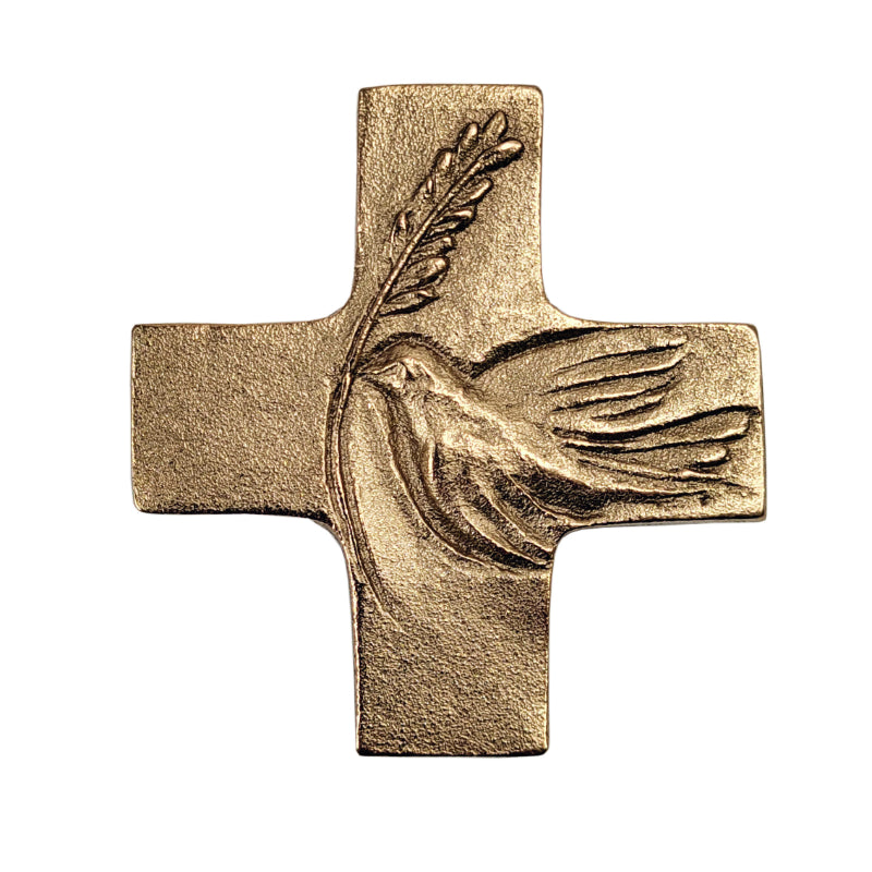 Wandkreuz "Friedenstaube"