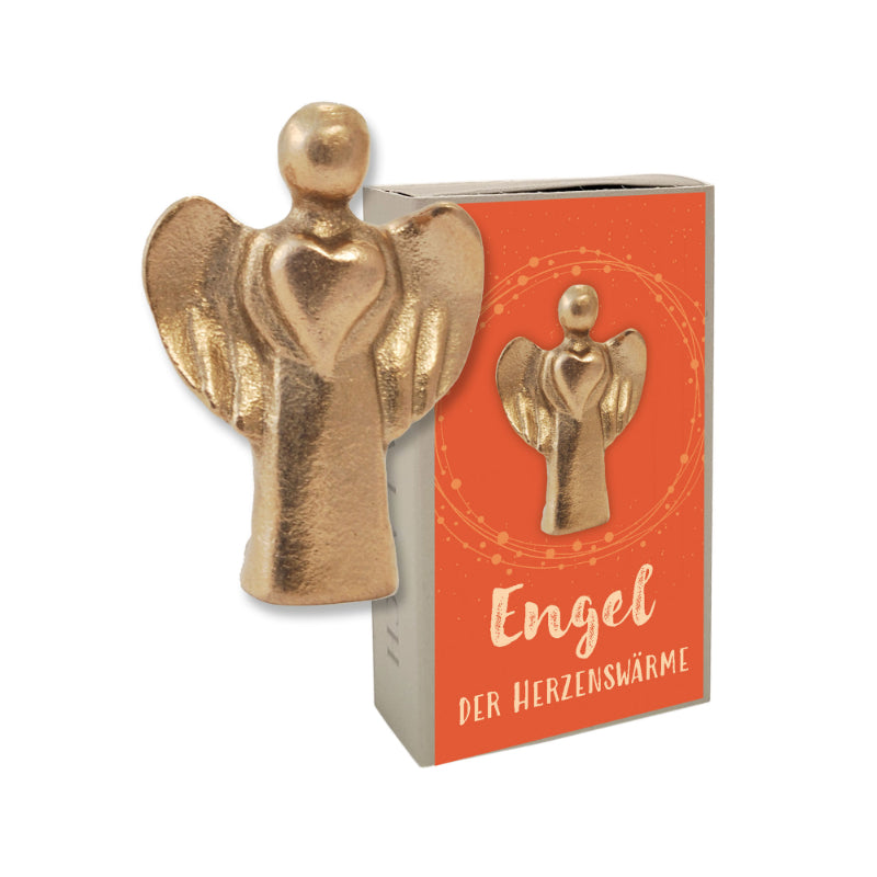 Bronzefigur "Engel der Herzenswärme"