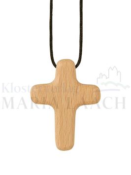 Holz-Kreuz Halsanhänger