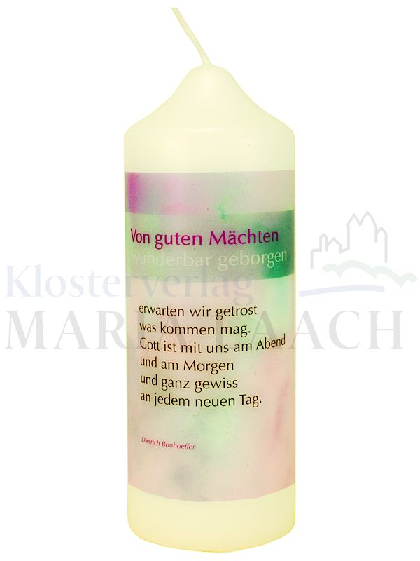 Foto: Kerze Von guten Mächten..., 165/60 mm
