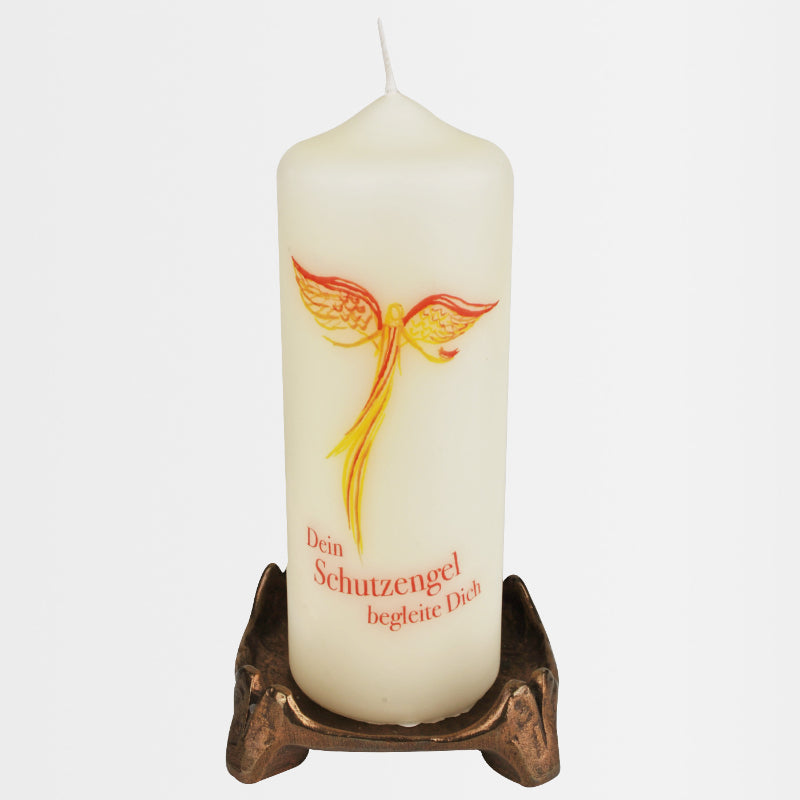 Kerze "Dein Schutzengel begleite dich"