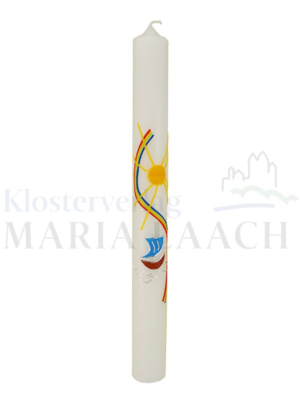Foto: Kerze Regenbogen, Sonne, Arche Noah, 400/40 mm