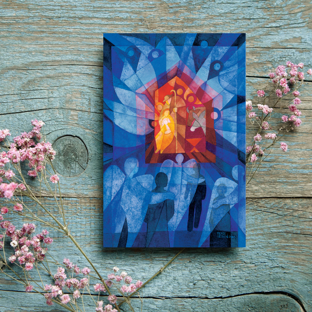 Kunst-Postkarte „Nacht der Engel"