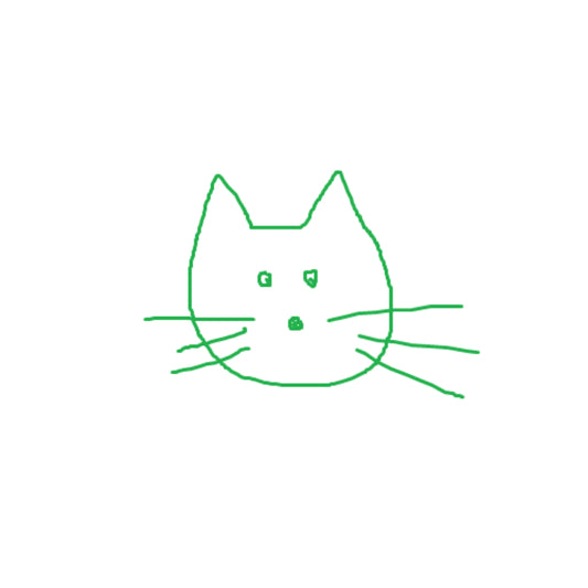 Katze aus Speckstein in verschiedenen Farben - grün
