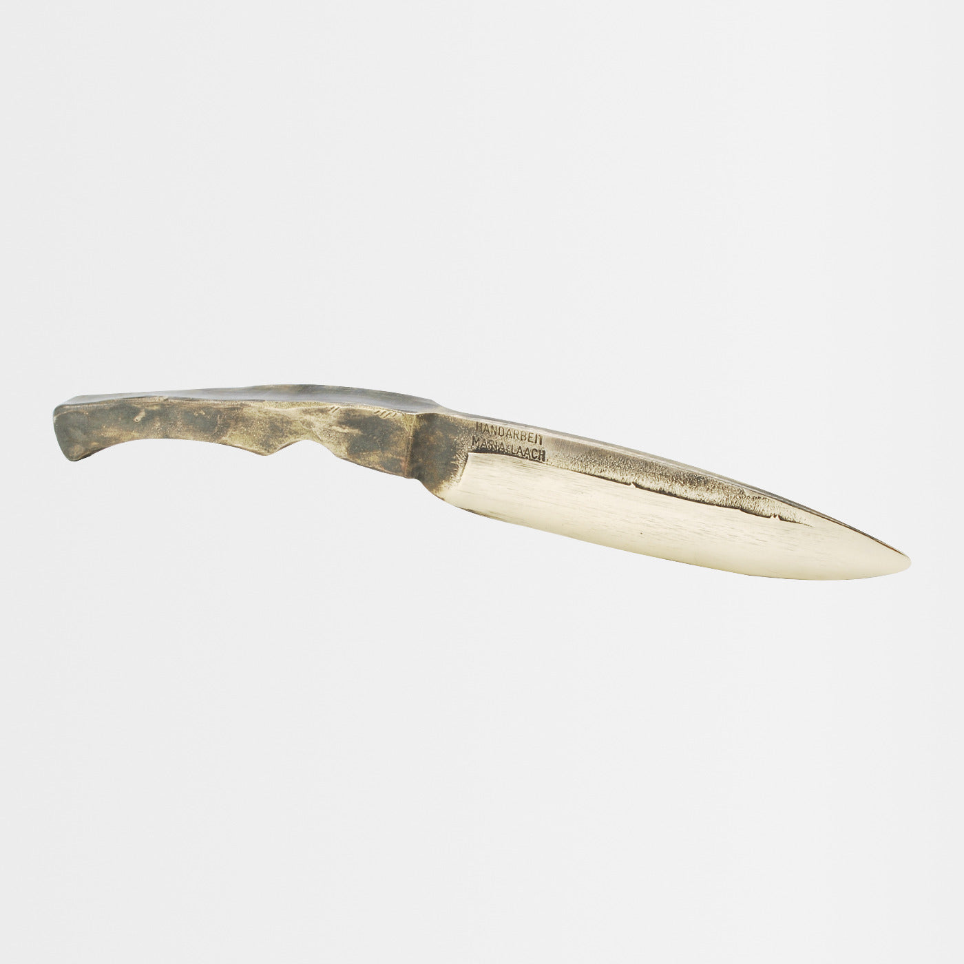 Handgeschmiedeter Brieföffner aus Schmiedebronze