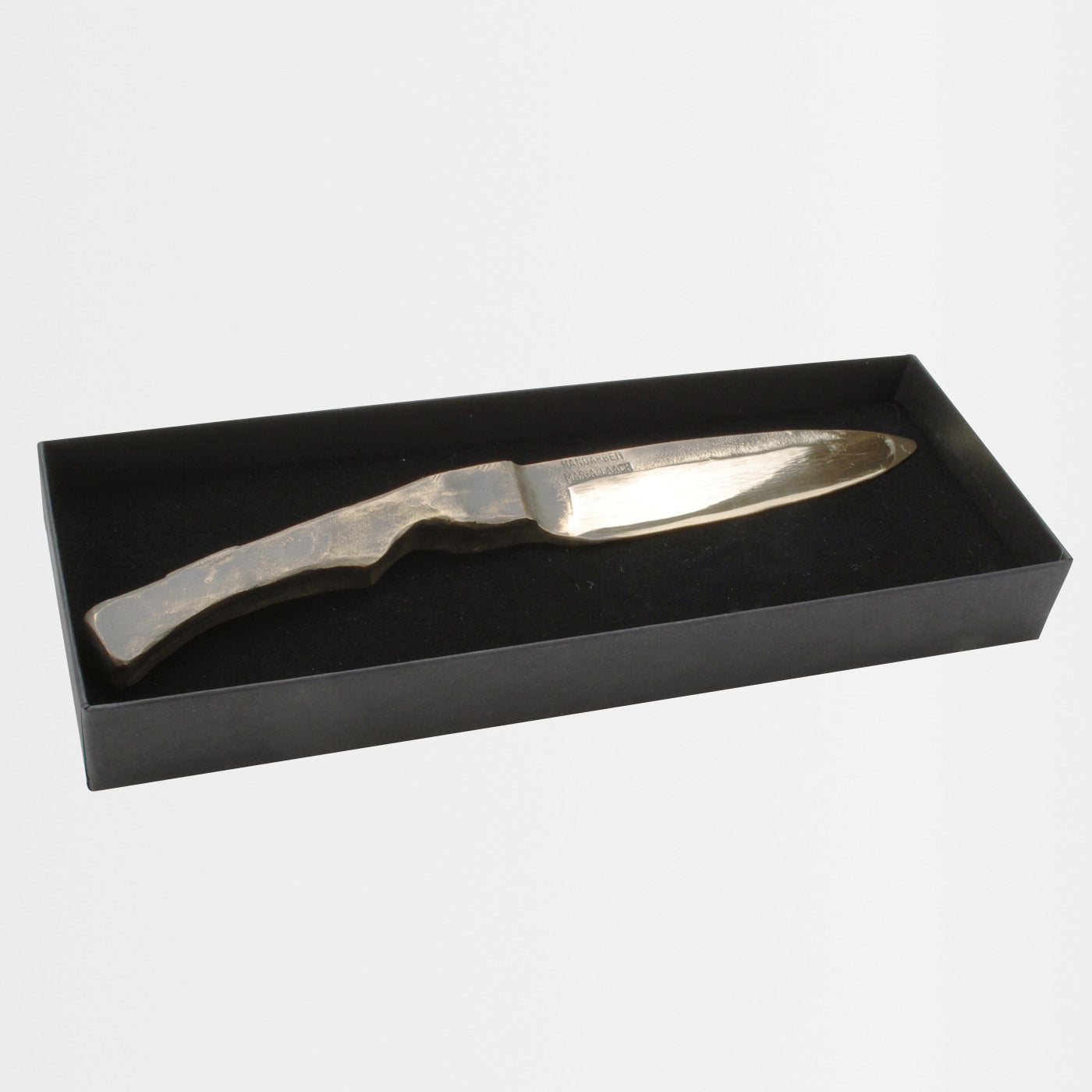 Handgeschmiedeter Brieföffner aus Schmiedebronze