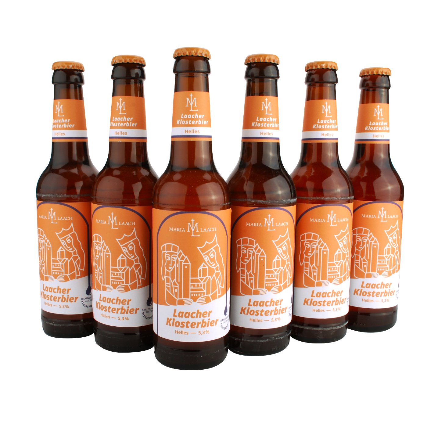 Laacher Klosterbier - 6er Pack - hell