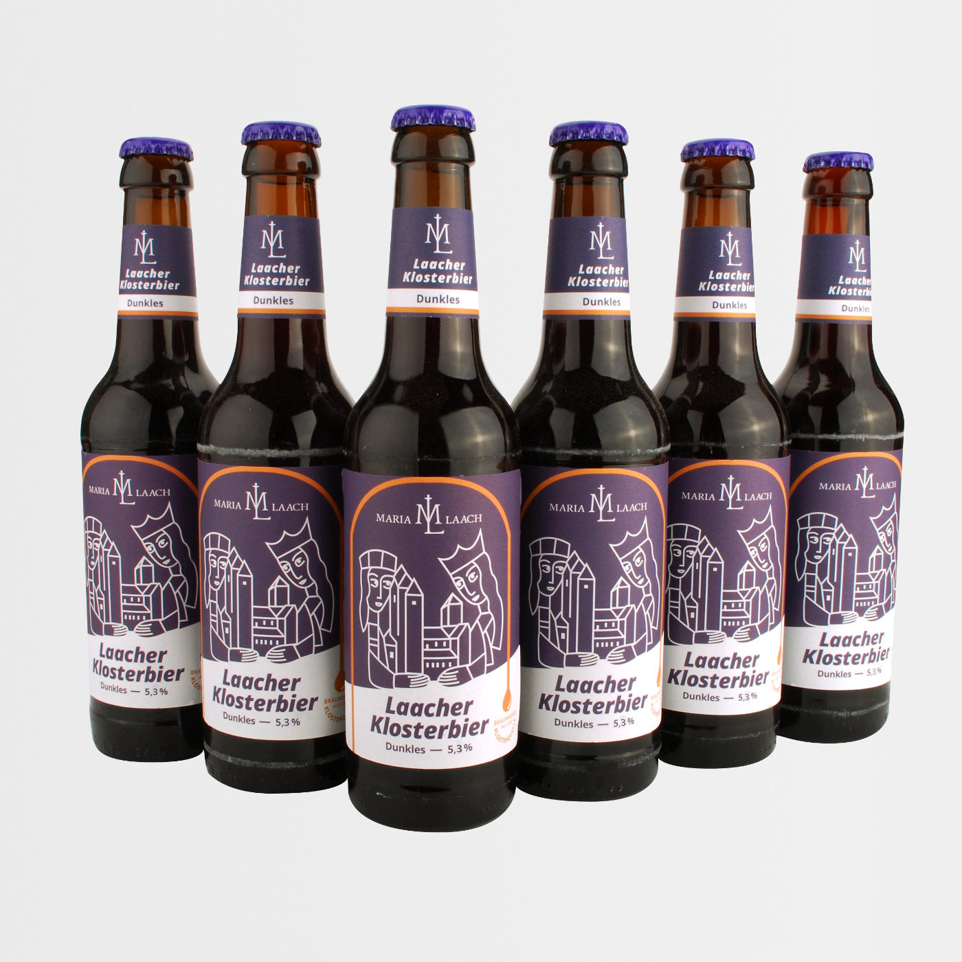 Laacher Klosterbier - 6er Pack - dunkel