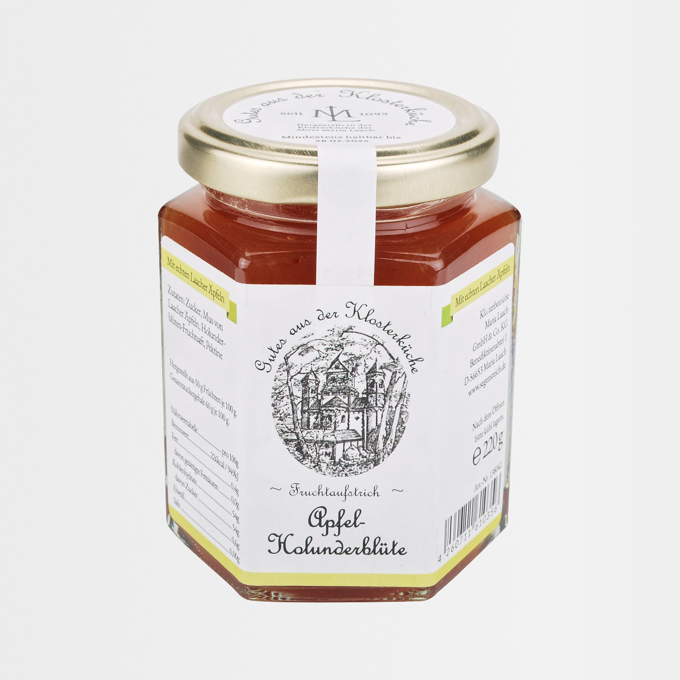 Fruchtaufstrich "Apfel-Holunderblüte"