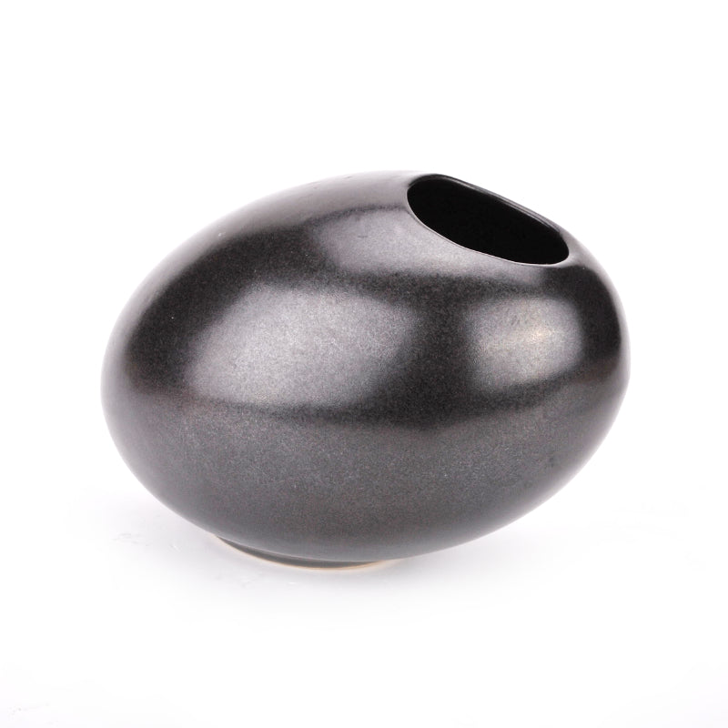Vase Samenkorn in verschiedenen Farben - schwarz