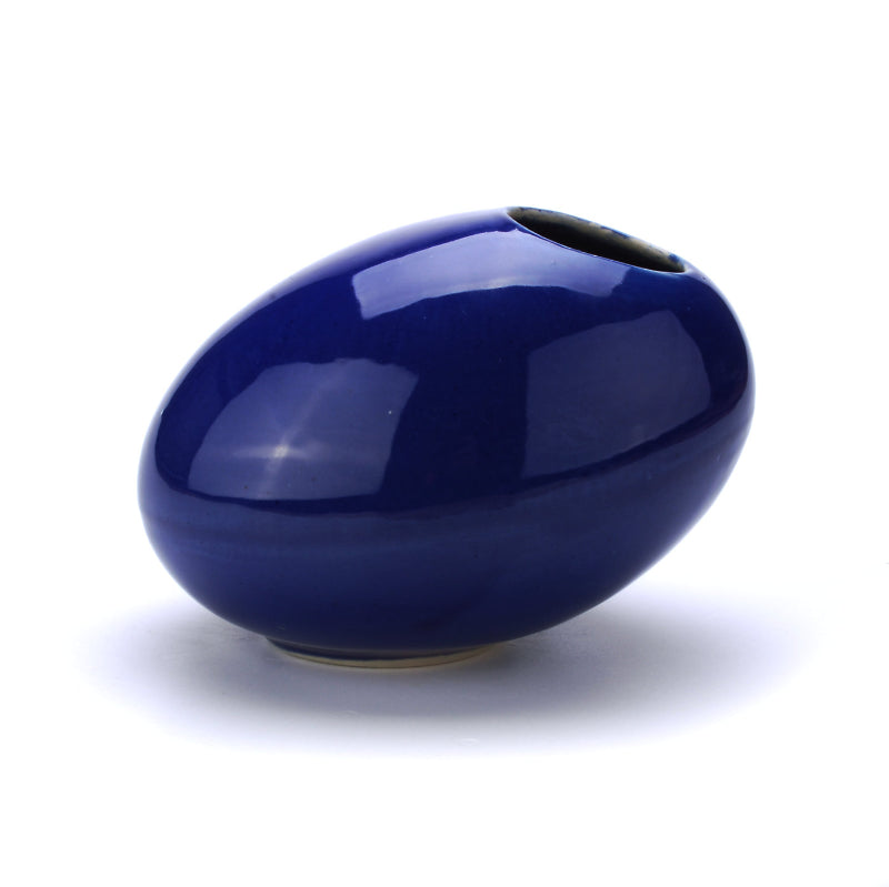 Vase Samenkorn in verschiedenen Farben - blau