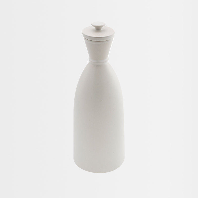 Bogler Flasche, weiß-matt