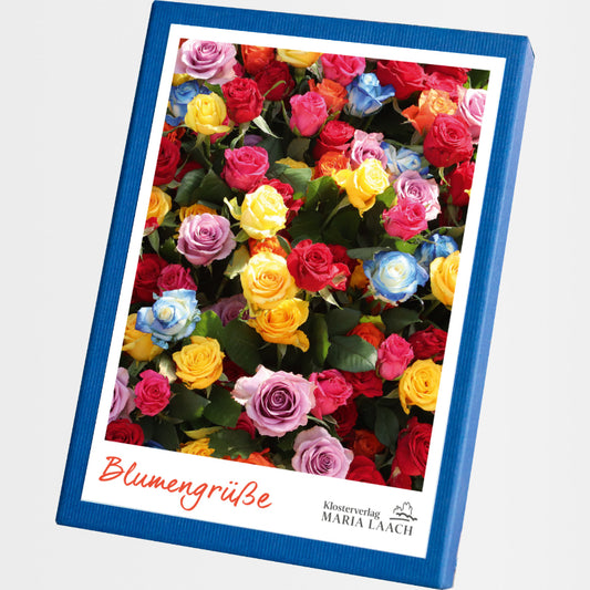 Kartenbox "Blumengrüße"