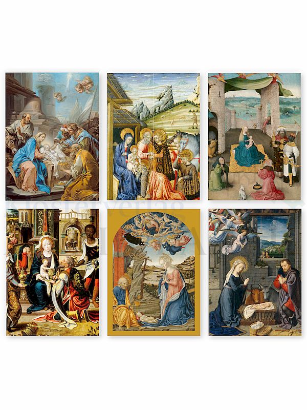Foto: Weihnachten, 6 x 2 Motive, 10,5 x 7,4 cm, in Geschenkbox