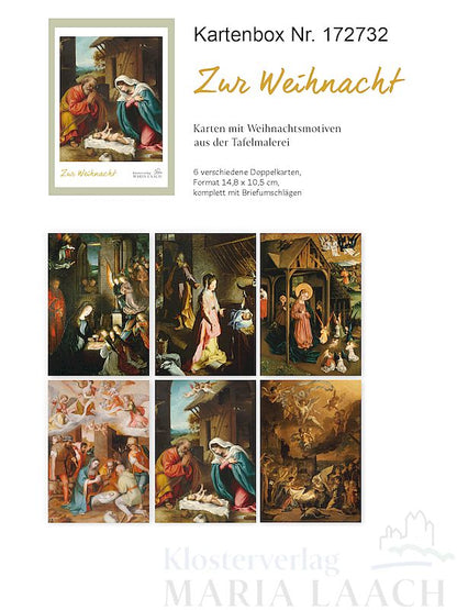 Foto: Kartenbox Zur Weihnacht, 6 Motive, 14,8 x 10,5 cm, in Geschenkbox