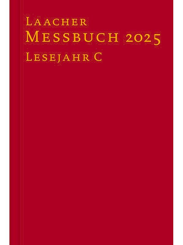 Foto: Laacher Messbuch 2025, Lesejahr C, 11,3 x 16,9 cm