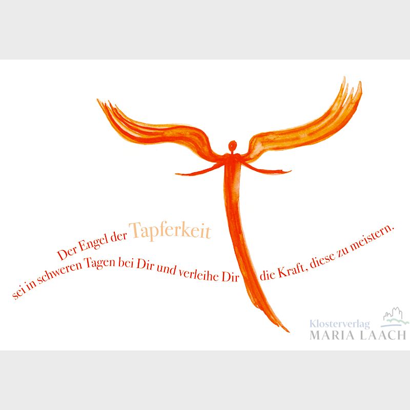 Postkarte "Engel der Tapferkeit"