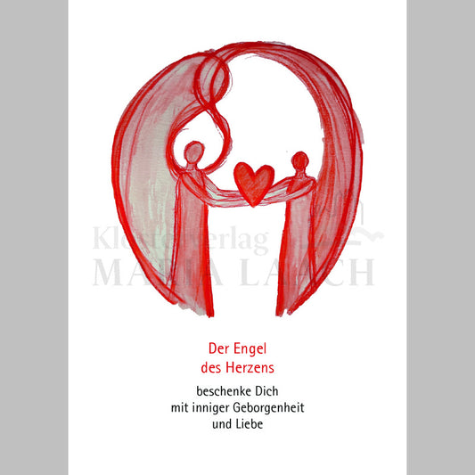 Postkarte "Der Engel des Herzens"