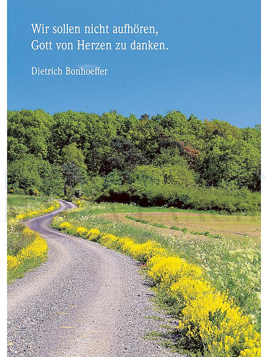 Foto: Wir sollen nicht aufhören ...