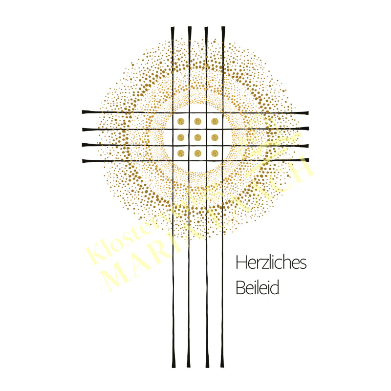 Kondolenzkarte - Herzliches Beileid