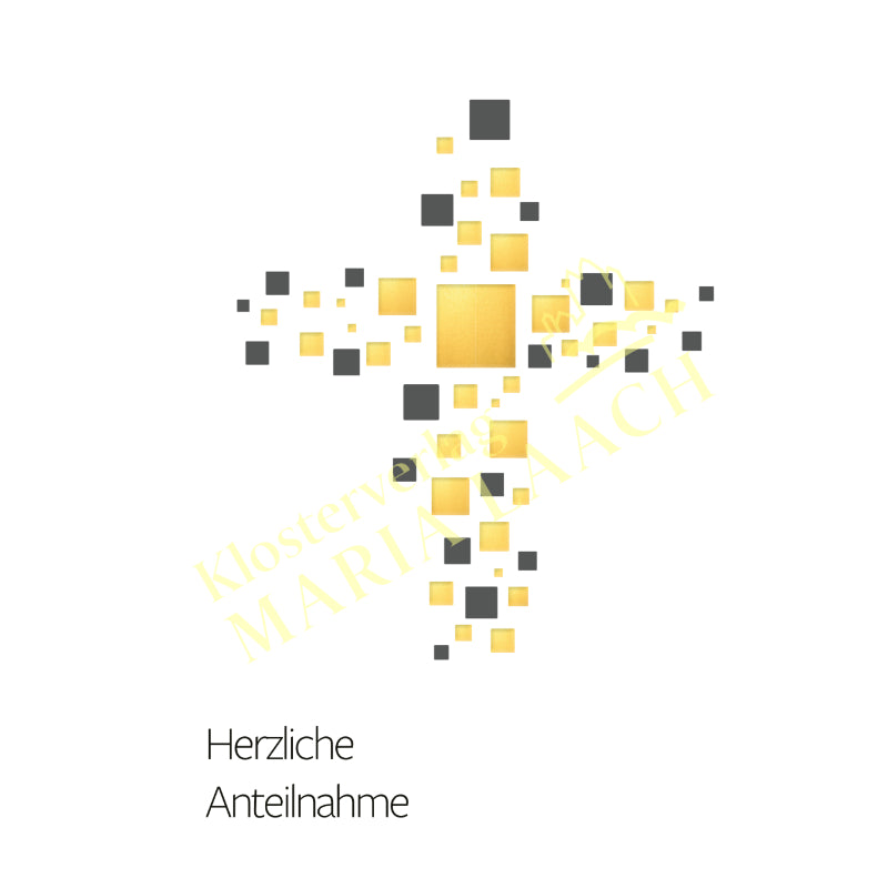 Kondolenzkarte - Herzliche Anteilnahme