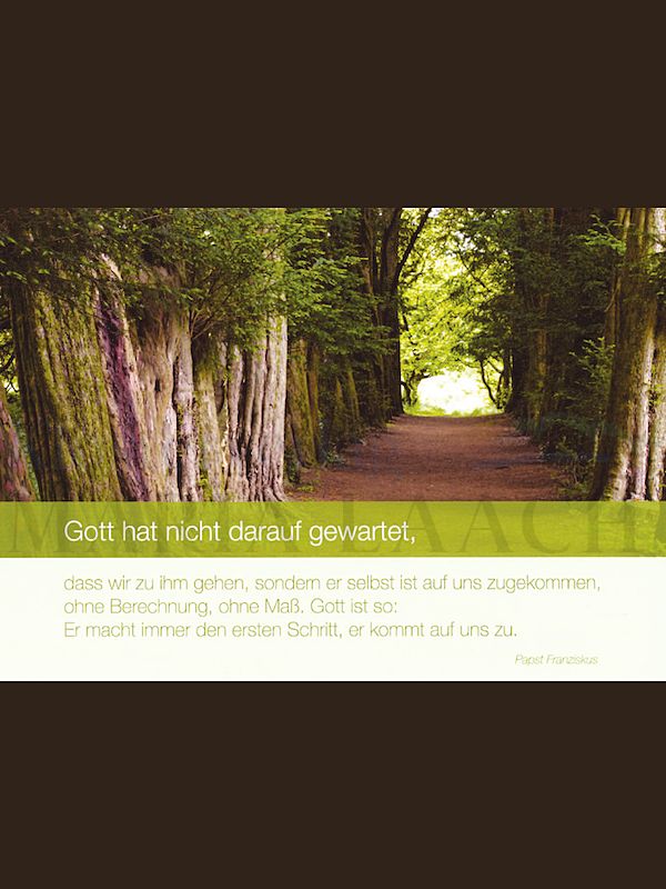 Foto: Gott hat nicht darauf gewartet ...