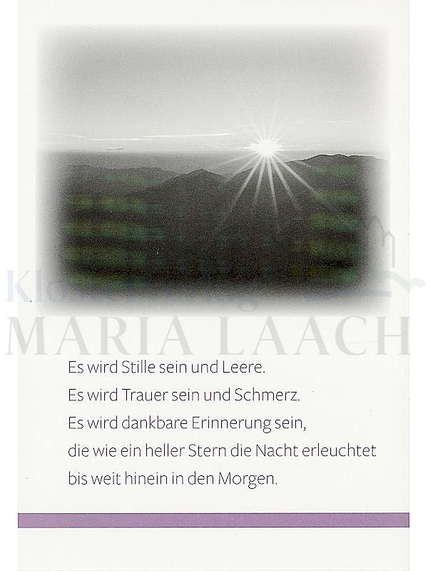 Foto: Es wird Stille sein und Leere ...