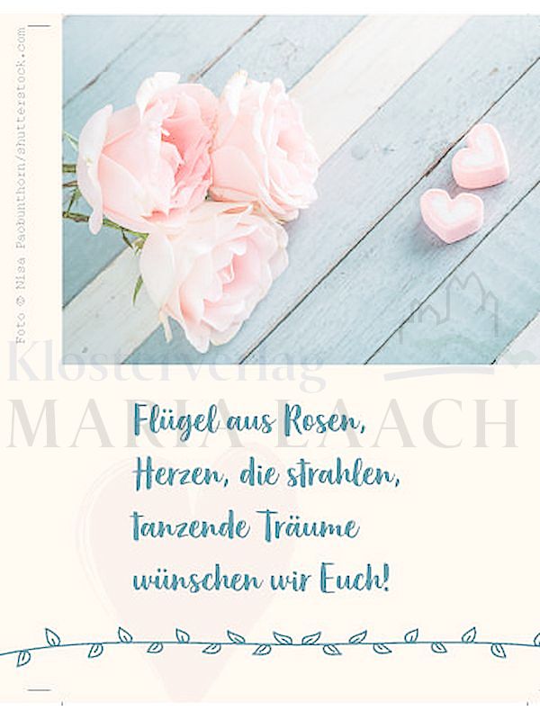 Foto: Flügel aus Rosen, Herzen die strahlen ...