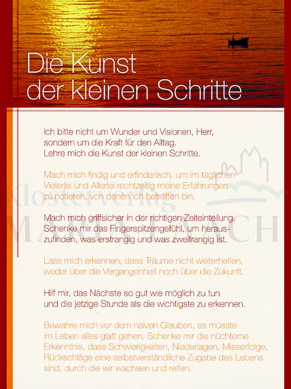 Foto: Die Kunst der kleinen Schritte