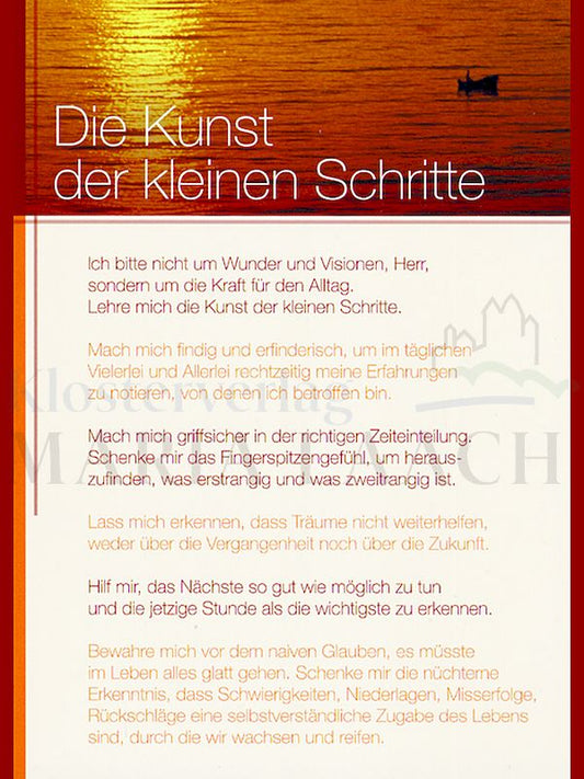 Foto: Die Kunst der kleinen Schritte