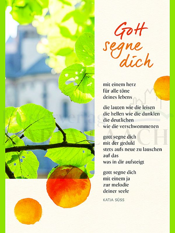 Foto: Gott segne dich mit einem Herz ...