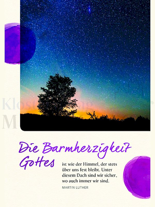 Foto: Die Barmherzigkeit Gottes ist wie der Himmel ...
