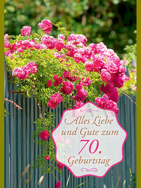 Foto: Alles Liebe und Gute zum 70. Geburtstag