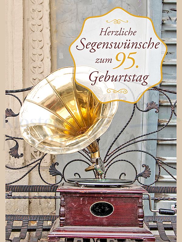 Foto: Herzliche Segenswünsche zum 95. Geburtstag