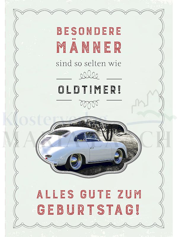 Foto: Besondere Männer sind so selten wie Oldtimer