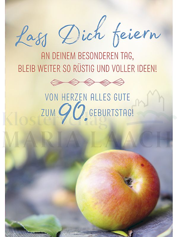 Foto: Lass dich feiern an Deinem besonderen Tag (90. Geburtstag)