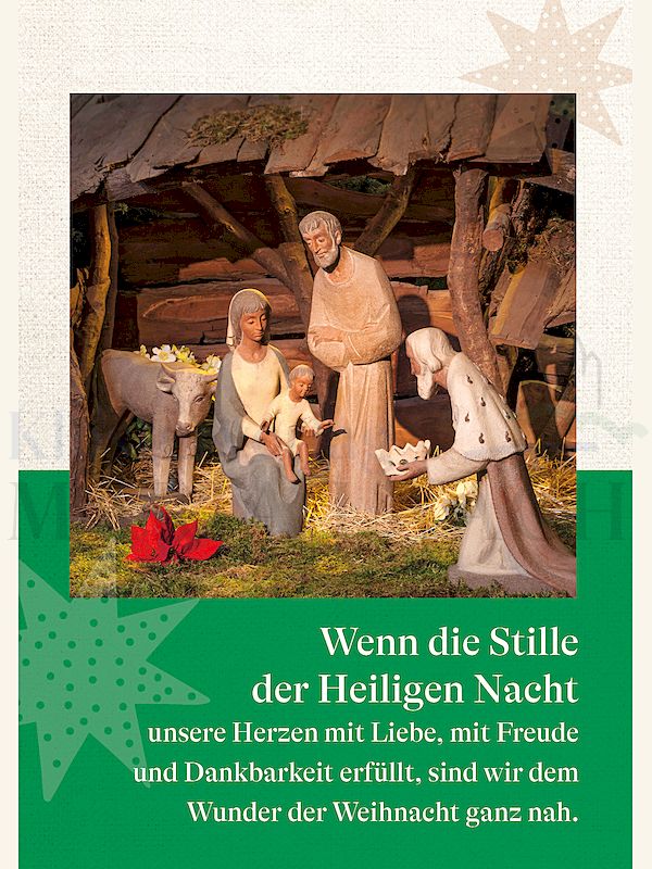 Foto: Wenn die Stille der heiligen Nacht ...