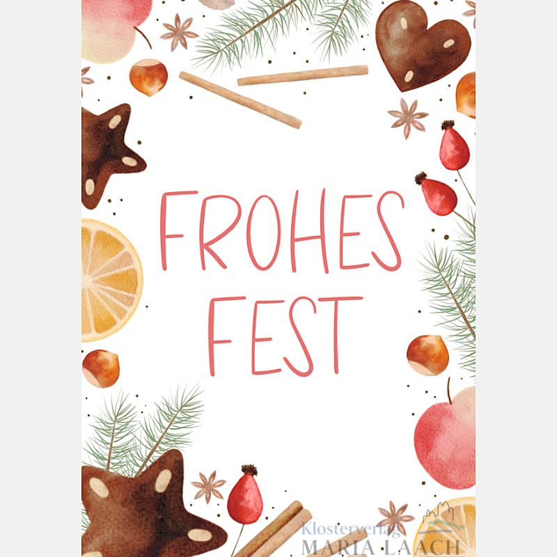 Postkarte 'Frohes Fest'
