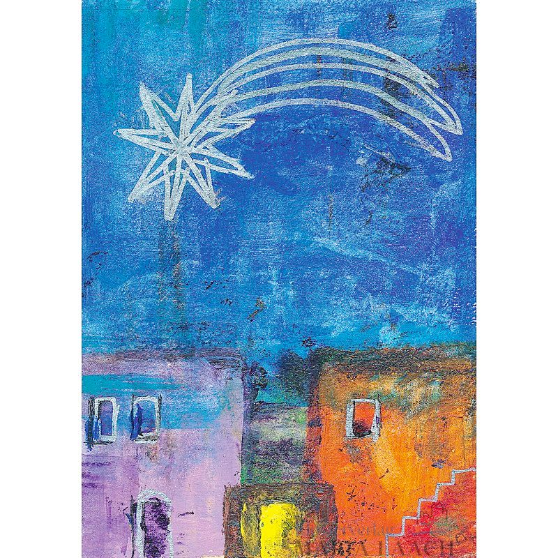 Postkarte 'Stern über Bethlehem'