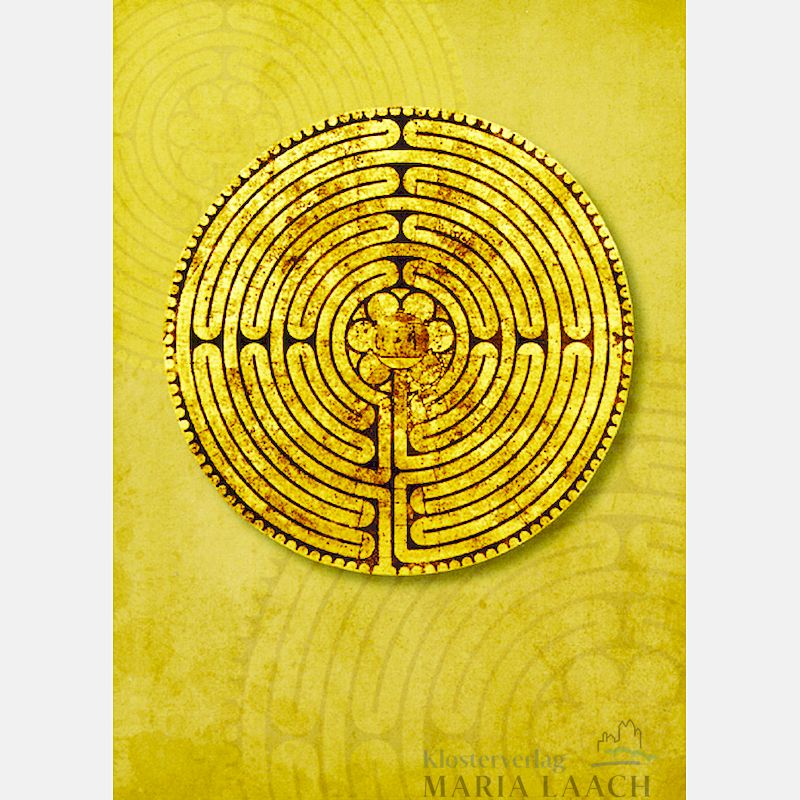 Postkarte "Labyrinth von Chartres"