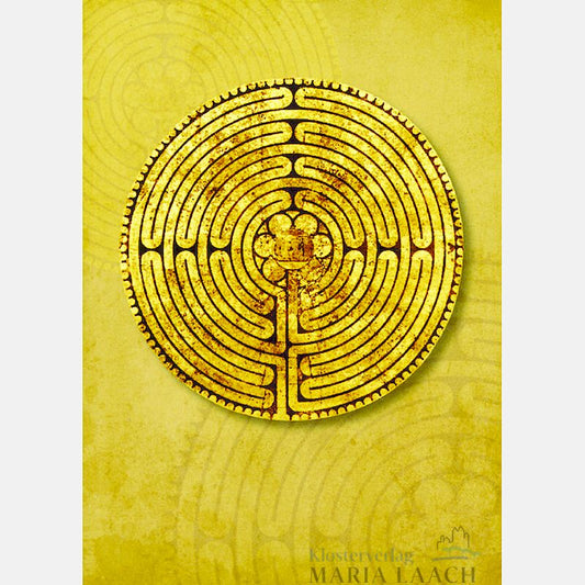 Postkarte "Labyrinth von Chartres"
